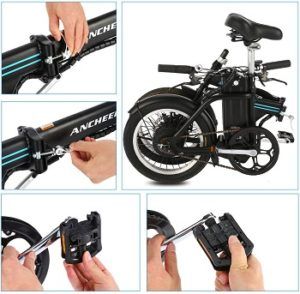 Ancheer Folding Electric Commuter Bike Review Best Rated Electric Bikes