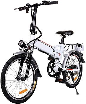 20 Electric Bike with Large Capacity Lithium-Ion Battery