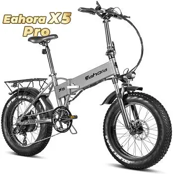 Eahora X5 4.0 Fat Tire Folding Electric Bike