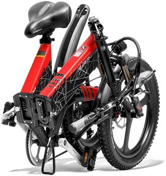 Extrbici Electric Wheels Folding  Bike review