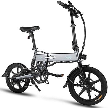 FIIDO D2 Folding EBike, 250W Aluminum Electric Bicycle