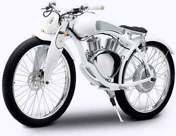Munrojoy Retro Classic  500W Electric Bicycle Motorcycle