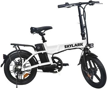 Nakto 16 Lightweight and Aluminum Folding EBike