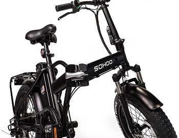 SOHOO 48V500W12AH 20 x4.0 Folding Fat Tire Electric Bicycle Mountain E-Bike review