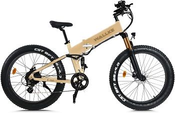 W WALLKE X3 Por 26-inch Fat Tire Electric Bicycle