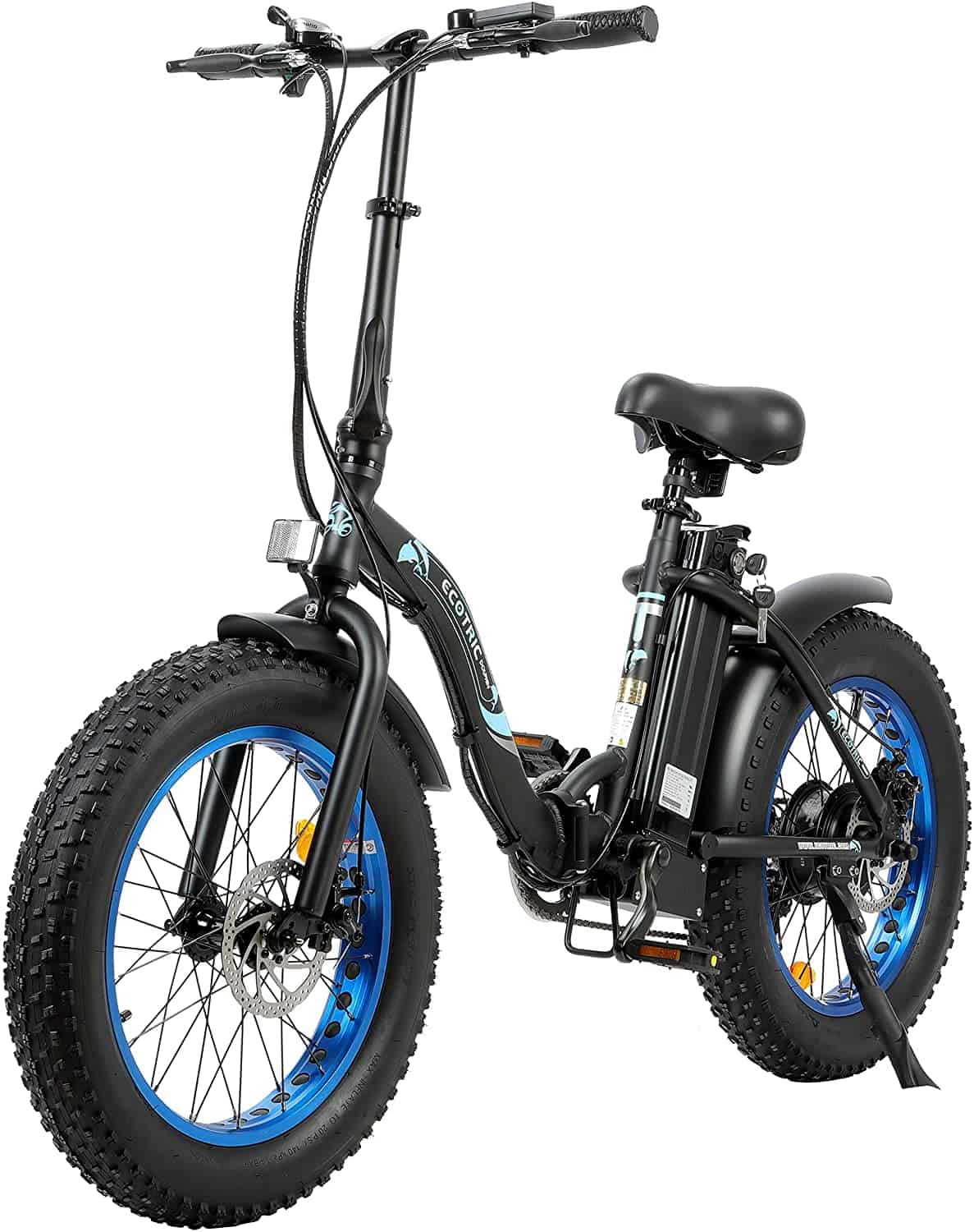 ECOTRIC New Fat Tire Folding Electric Bike